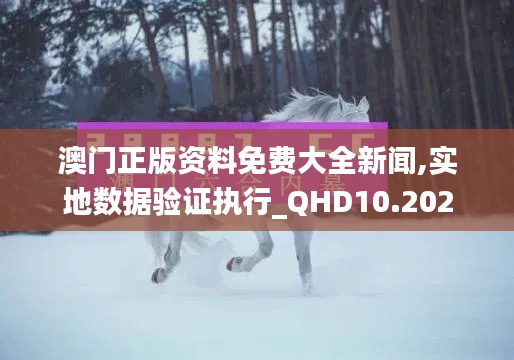 澳门正版资料免费大全新闻,实地数据验证执行_QHD10.202