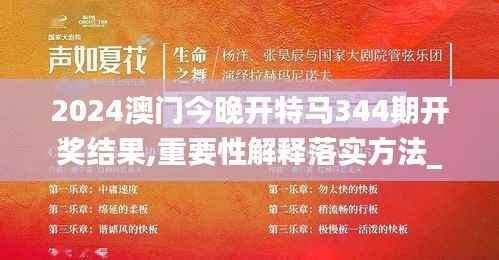 2024澳门今晚开特马344期开奖结果,重要性解释落实方法_Superior7.255