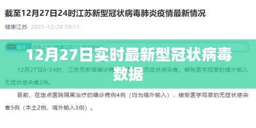 最新型冠状病毒数据实时更新（12月27日）